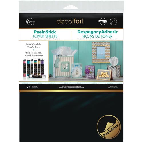 Therm-O-Web - iCraft - Deco Foil - Iron-On Adhesive Transfer Sheet 5.5"X12" 5/Pkg